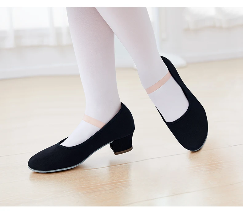Ballet Shoes for Girls Dance Shoes for Woman Dancing Slippers Gymnastics Shoes Character Teacher Shoes High Heel Dancing Shoes - Image 14