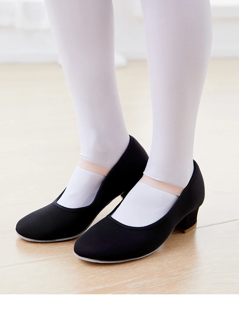 Ballet Shoes for Girls Dance Shoes for Woman Dancing Slippers Gymnastics Shoes Character Teacher Shoes High Heel Dancing Shoes - Image 8