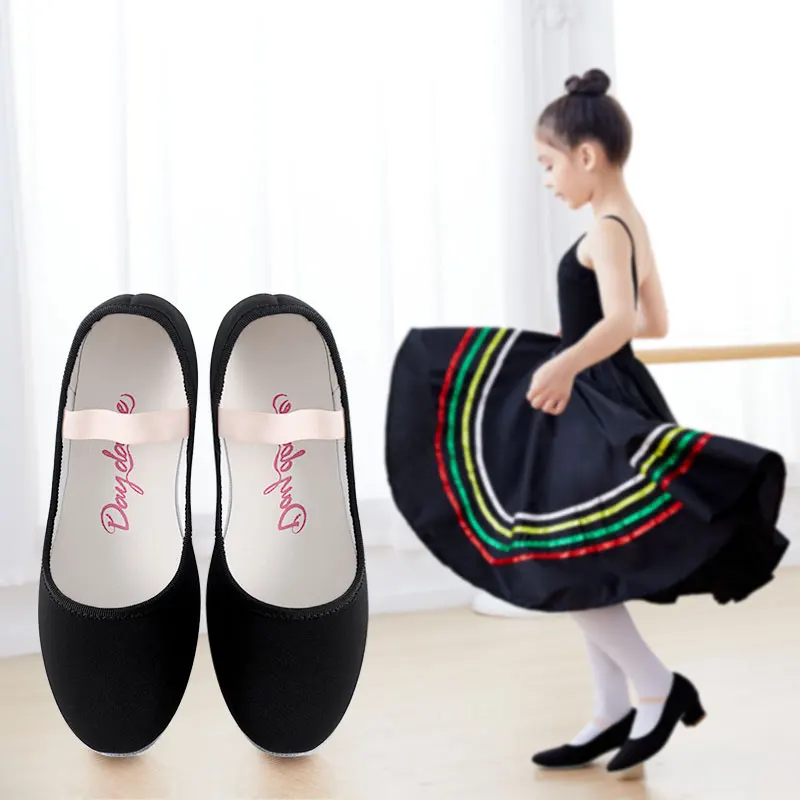 Ballet Shoes for Girls Dance Shoes for Woman Dancing Slippers Gymnastics Shoes Character Teacher Shoes High Heel Dancing Shoes - Image 2
