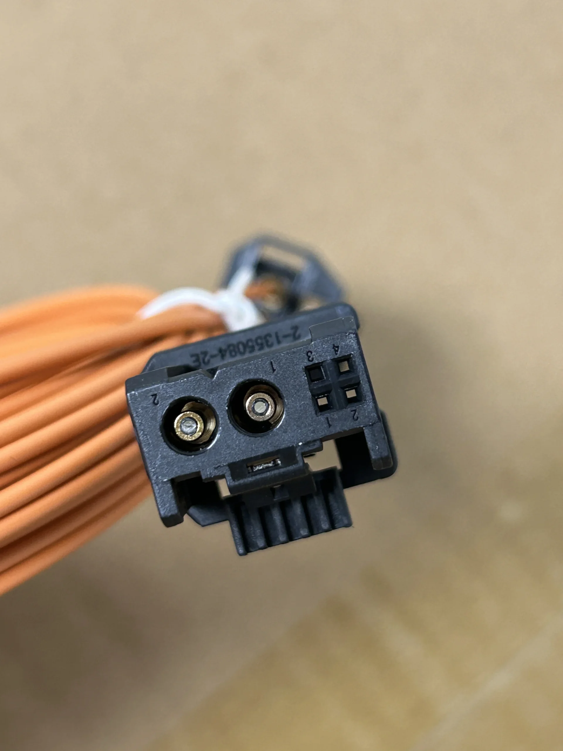 1M~8M 4p hold automotive navigation dual head fiber optic MOST automotive optical cable audio-visual CD automotive optical cable