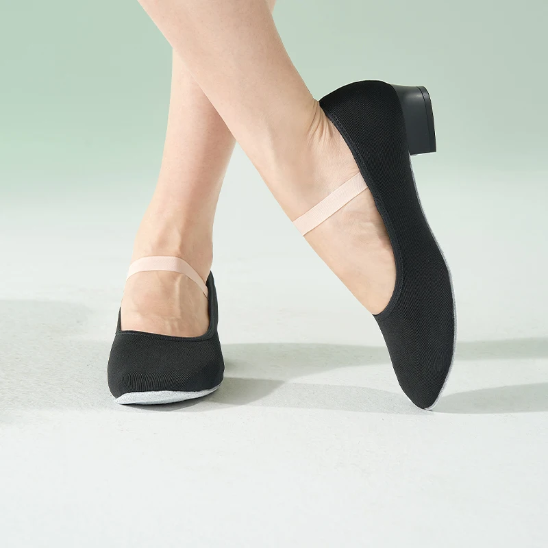Ballet Shoes for Girls Dance Shoes for Woman Dancing Slippers Gymnastics Shoes Character Teacher Shoes High Heel Dancing Shoes - Image 5