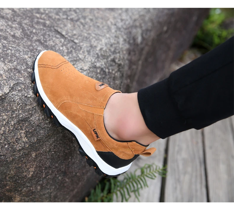 Men Shoes Outdoor Sneakers Walking Shoes Comfortable Shoes For Male Footwear Climbing Hiking Shoes For Men - Image 17
