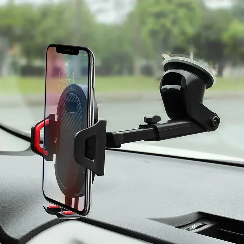 Universal 360° Car Phone Holder Cell Phone Stand With Sucker Smartphone Holder GPS Mount Suit For 4.7-6.8inch Car Mobile Support - Image 2