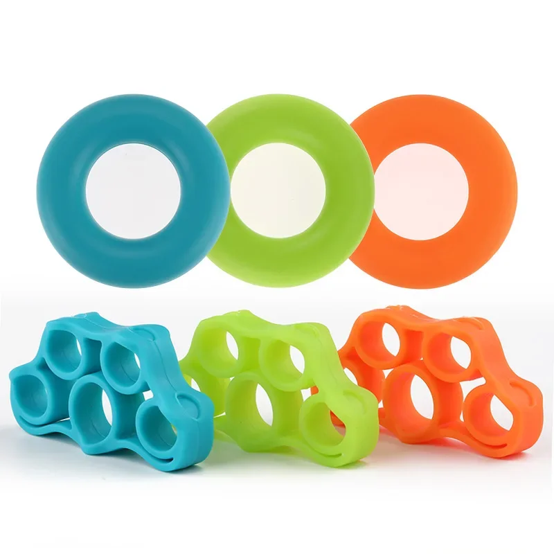 1/2pcs Hand Gripper Silicone Finger Expander Exercise Hand Grip Wrist Strength Trainer Finger Exercise Resistance Bands Fitness - Image 5