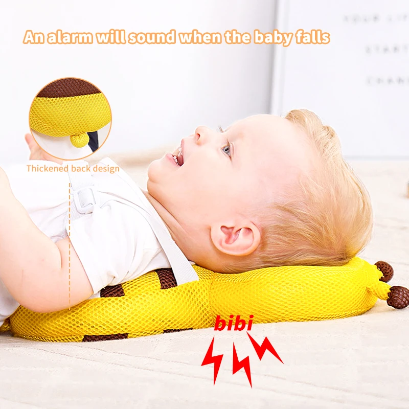 Head Back Protector Baby Protect Pillow Learn Walk Headgear Prevent Injured Safety Pad prevention Fall Cartoon Bee Kids Pillows - Image 12