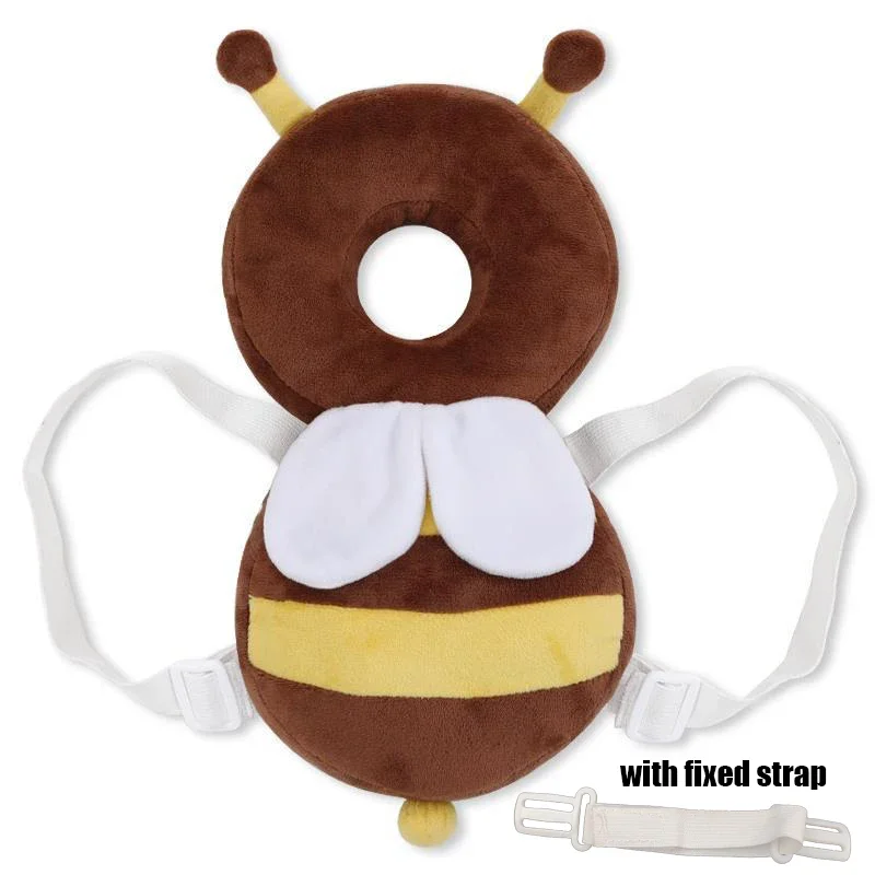 Head Back Protector Baby Protect Pillow Learn Walk Headgear Prevent Injured Safety Pad prevention Fall Cartoon Bee Kids Pillows - Image 10