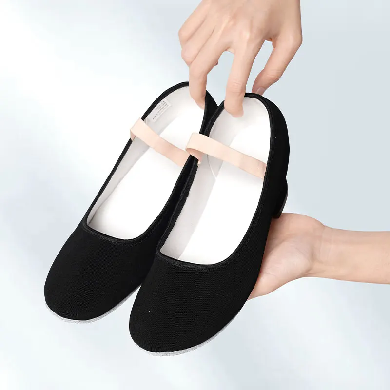 Ballet Shoes for Girls Dance Shoes for Woman Dancing Slippers Gymnastics Shoes Character Teacher Shoes High Heel Dancing Shoes - Image 4