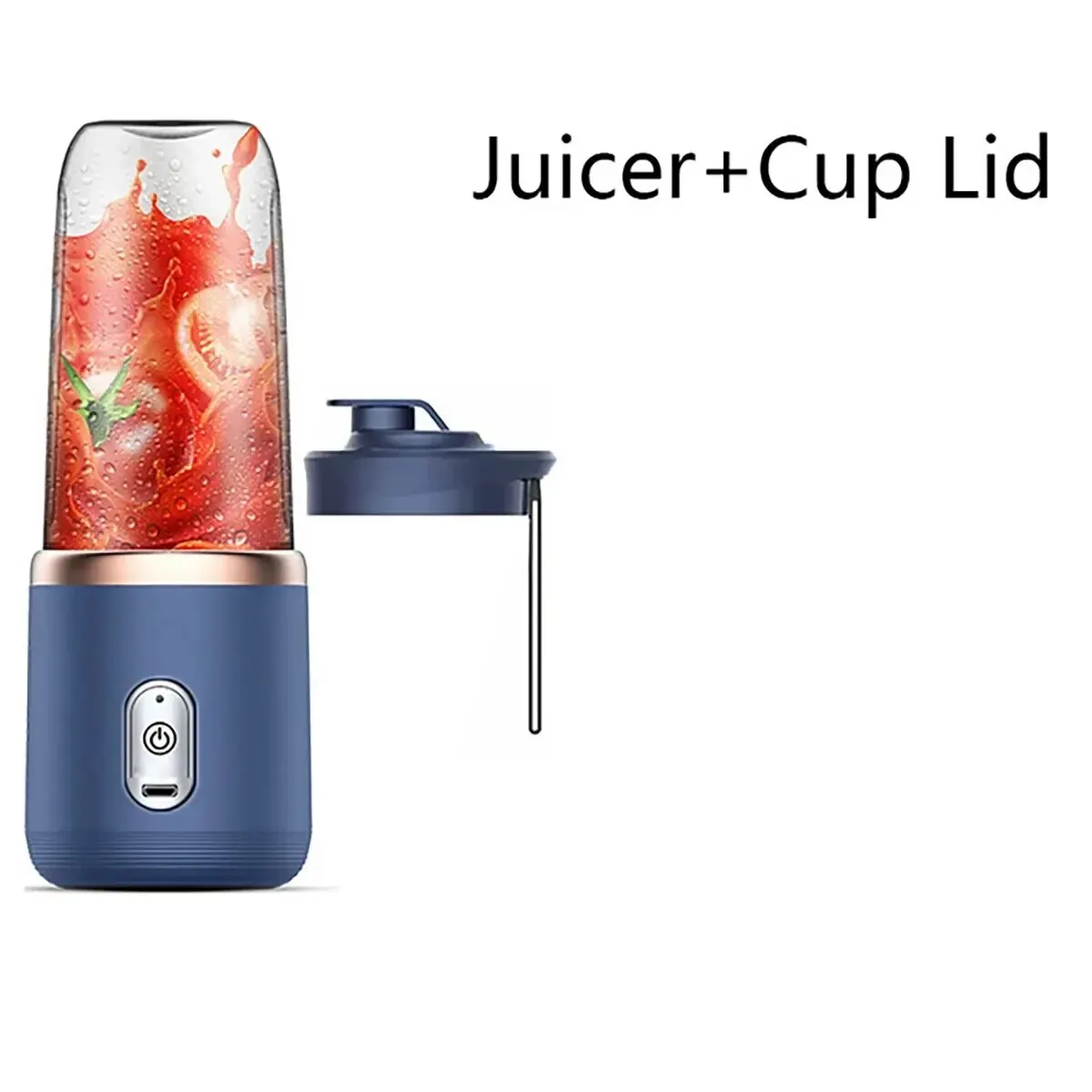 Portable Blender Bottle Electric 6 Blades Multifunction Juice Blender Fresh Juice Smoothie Blender Ice CrushCup Food Processor - Image 8