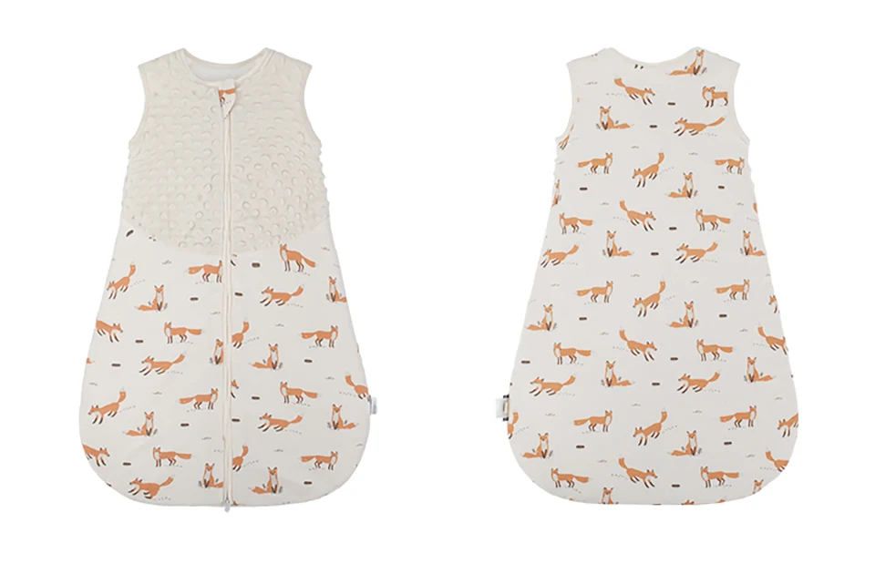 Baby Sleepsack 3-24Months Autumn Baby Sleeping Bag Blanket 1.5Tog Doudou Soft Feeling Starfish Shell Print Vest Style - Image 28