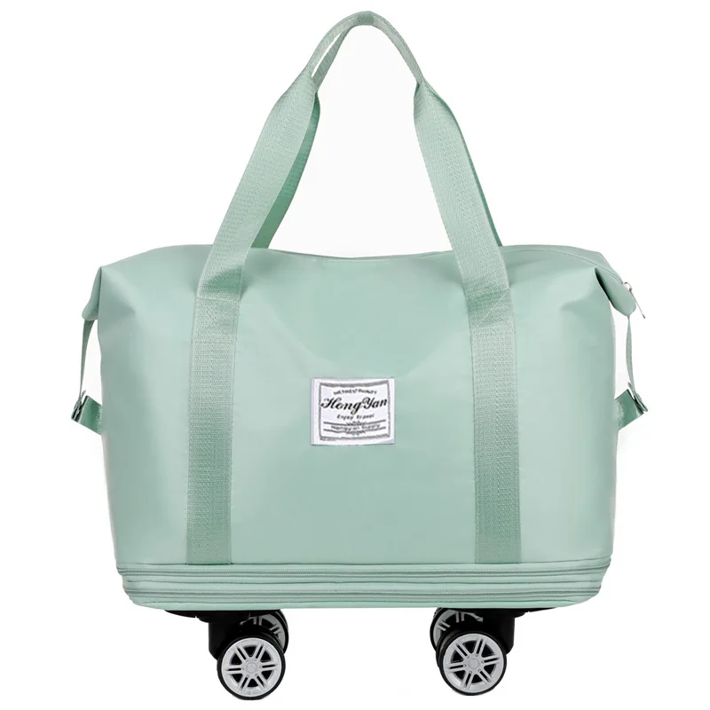 Universal wheel expandable luggage Large capacity travel fitness bag - Image 9