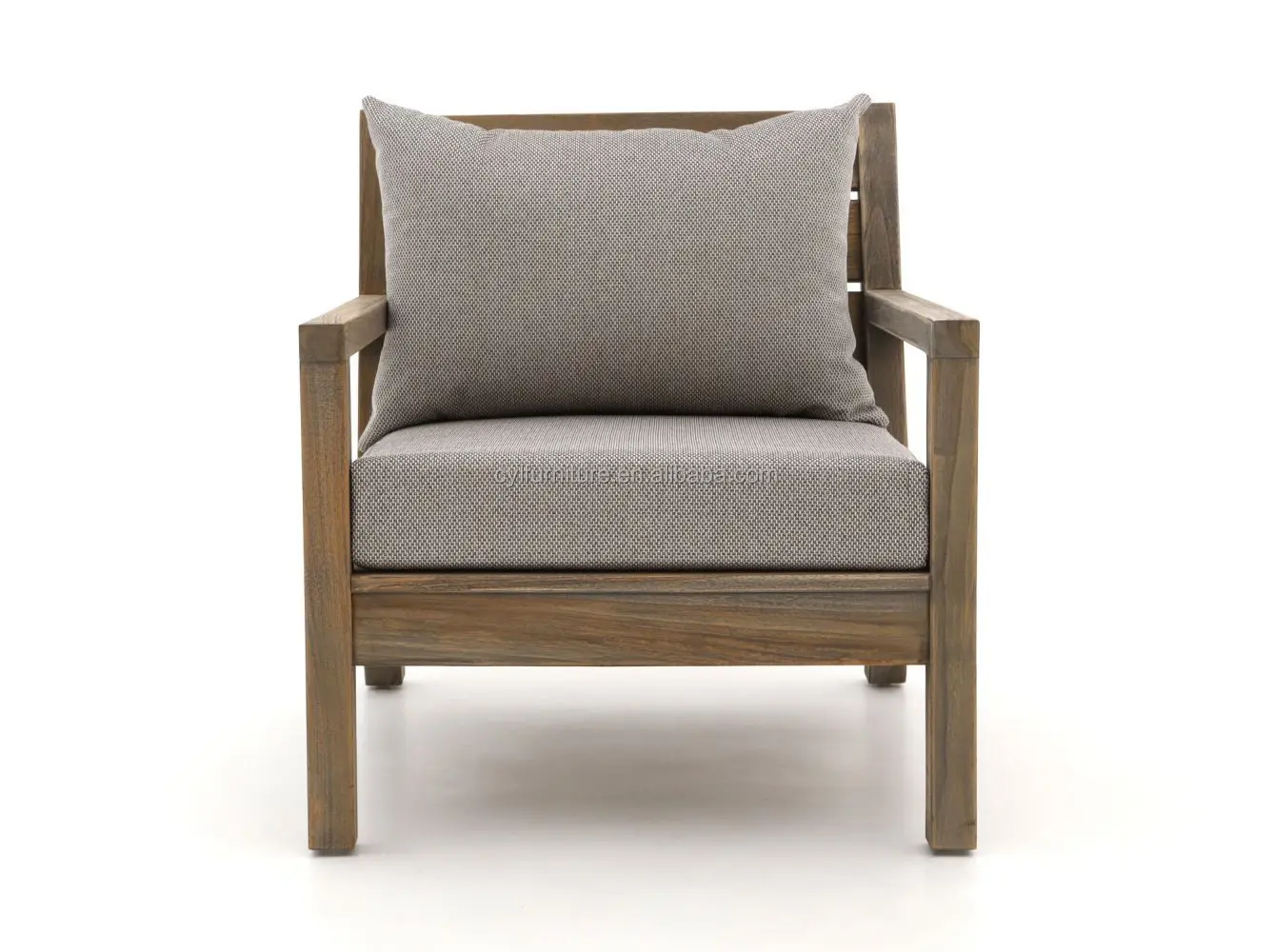 Custom Modern Luxury Outdoor Garden Furniture Sofa Teak Wood Patio Outdoor Furniture Sets - Image 15