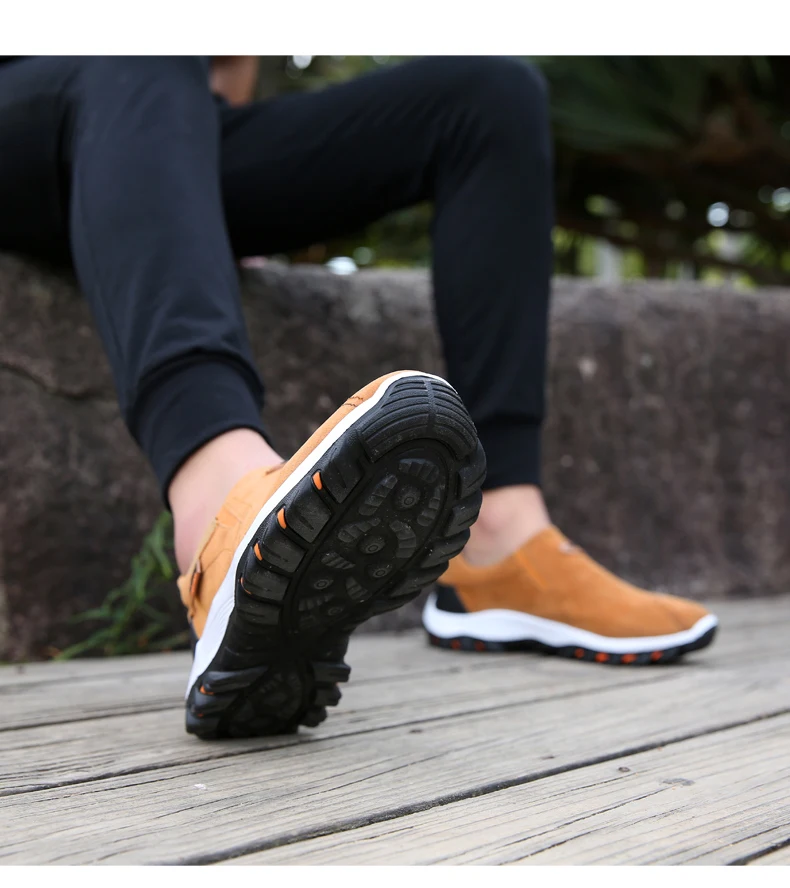 Men Shoes Outdoor Sneakers Walking Shoes Comfortable Shoes For Male Footwear Climbing Hiking Shoes For Men - Image 21