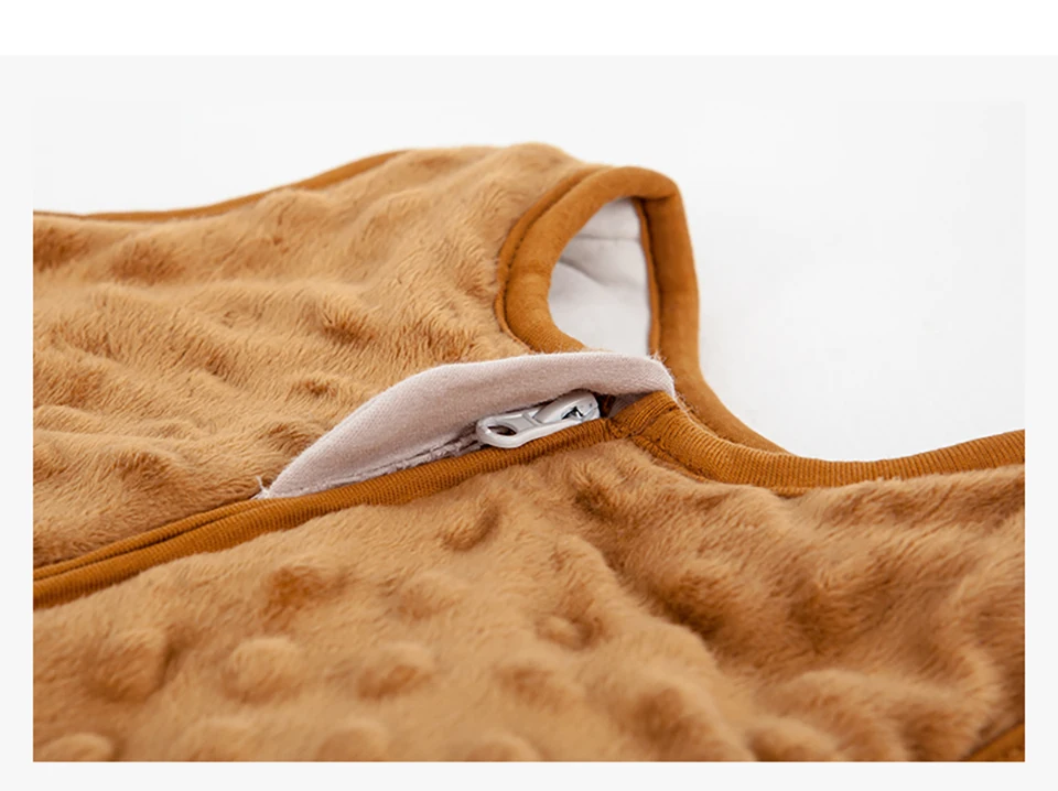 Baby Sleepsack 3-24Months Autumn Baby Sleeping Bag Blanket 1.5Tog Doudou Soft Feeling Starfish Shell Print Vest Style - Image 37