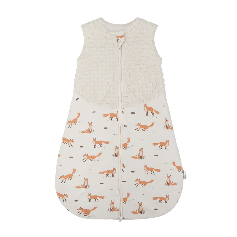 Baby Sleepsack 3-24Months Autumn Baby Sleeping Bag Blanket 1.5Tog Doudou Soft Feeling Starfish Shell Print Vest Style - Image 8