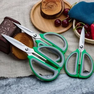1Pc Newly Upgraded Strong Tailor Scissors Stainless Steel Sewing for Household Kitchen Multifunctional