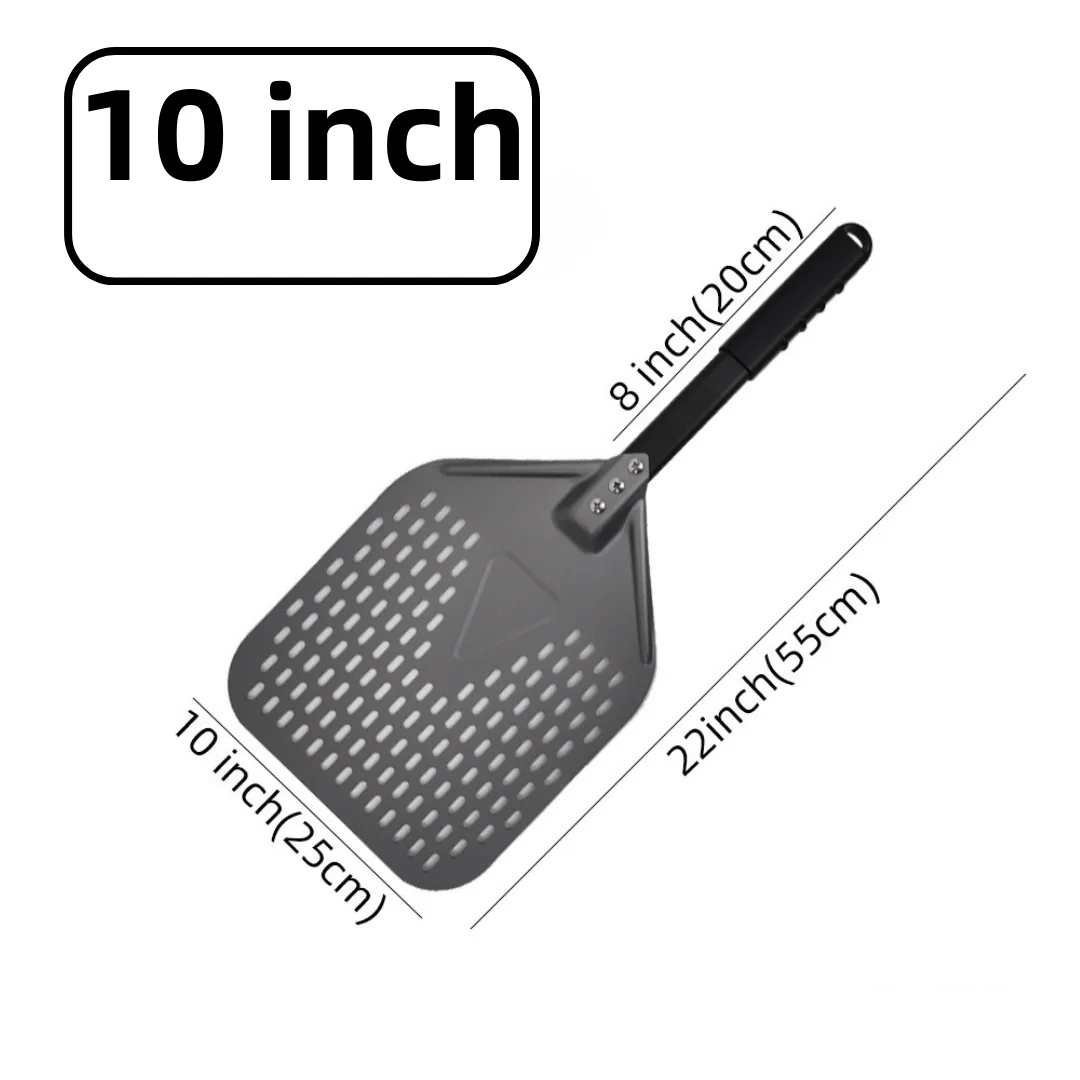 10 12 13 14 16 Inch Big Pizza Perforated Shovel Paddle Short Handle for Oven Turning Peel Kitchen Tools Nonstick Pizza Baking - Image 35