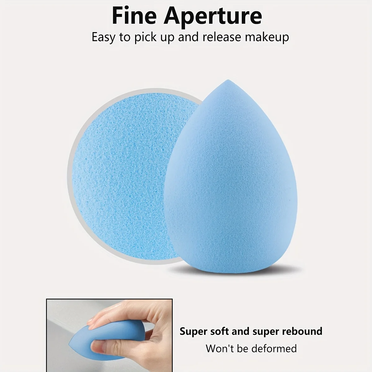 8 Pcs Beauty Egg Makeup Sponge Blenders Beauty Sponges Foundation Applicator - Image 6