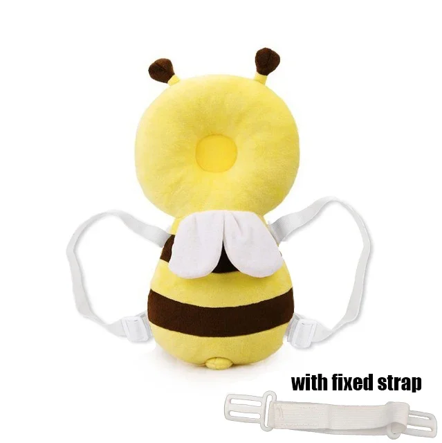 Head Back Protector Baby Protect Pillow Learn Walk Headgear Prevent Injured Safety Pad prevention Fall Cartoon Bee Kids Pillows - Image 9