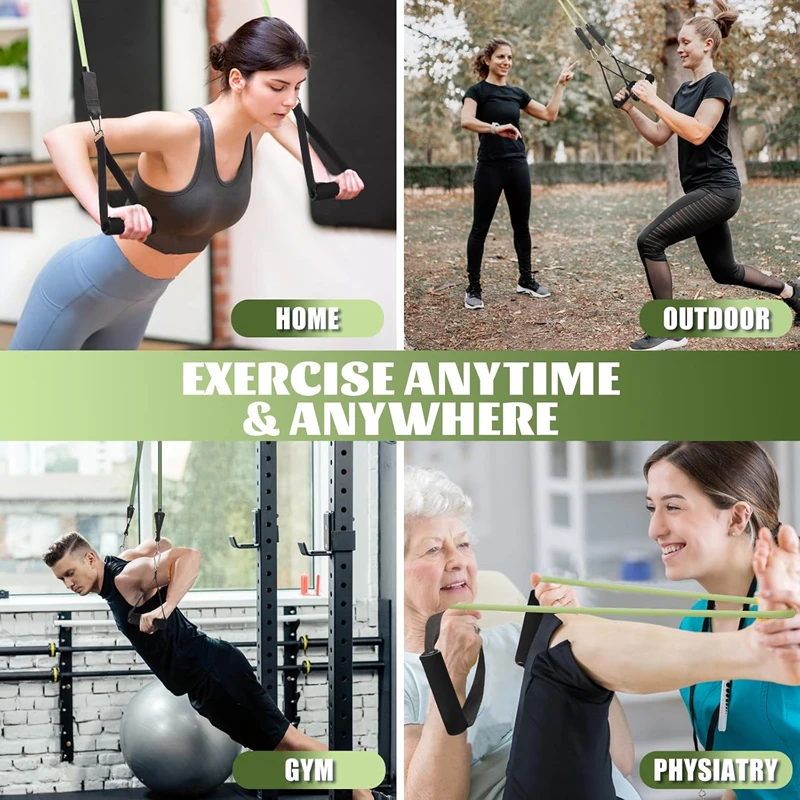 Heavy Duty 136KG/300LBS Resistance Bands Set - Image 16