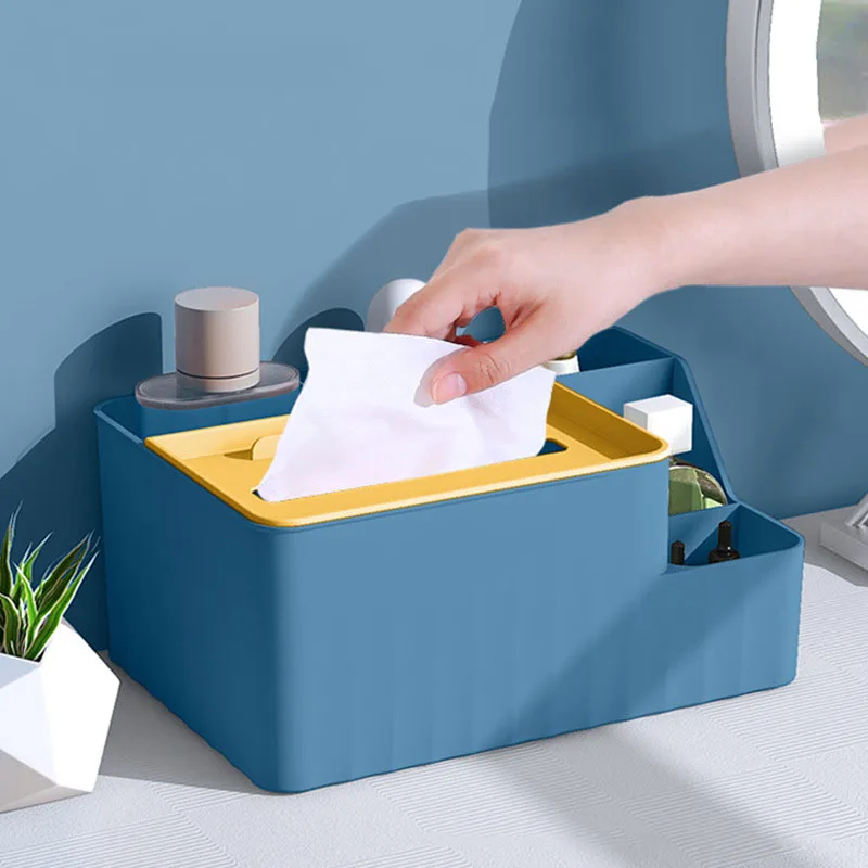 6-Section Desk Organizer - Multifunctional Plastic Storage - Image 4