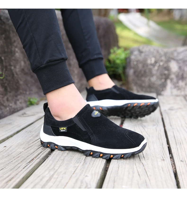 Men Shoes Outdoor Sneakers Walking Shoes Comfortable Shoes For Male Footwear Climbing Hiking Shoes For Men - Image 14