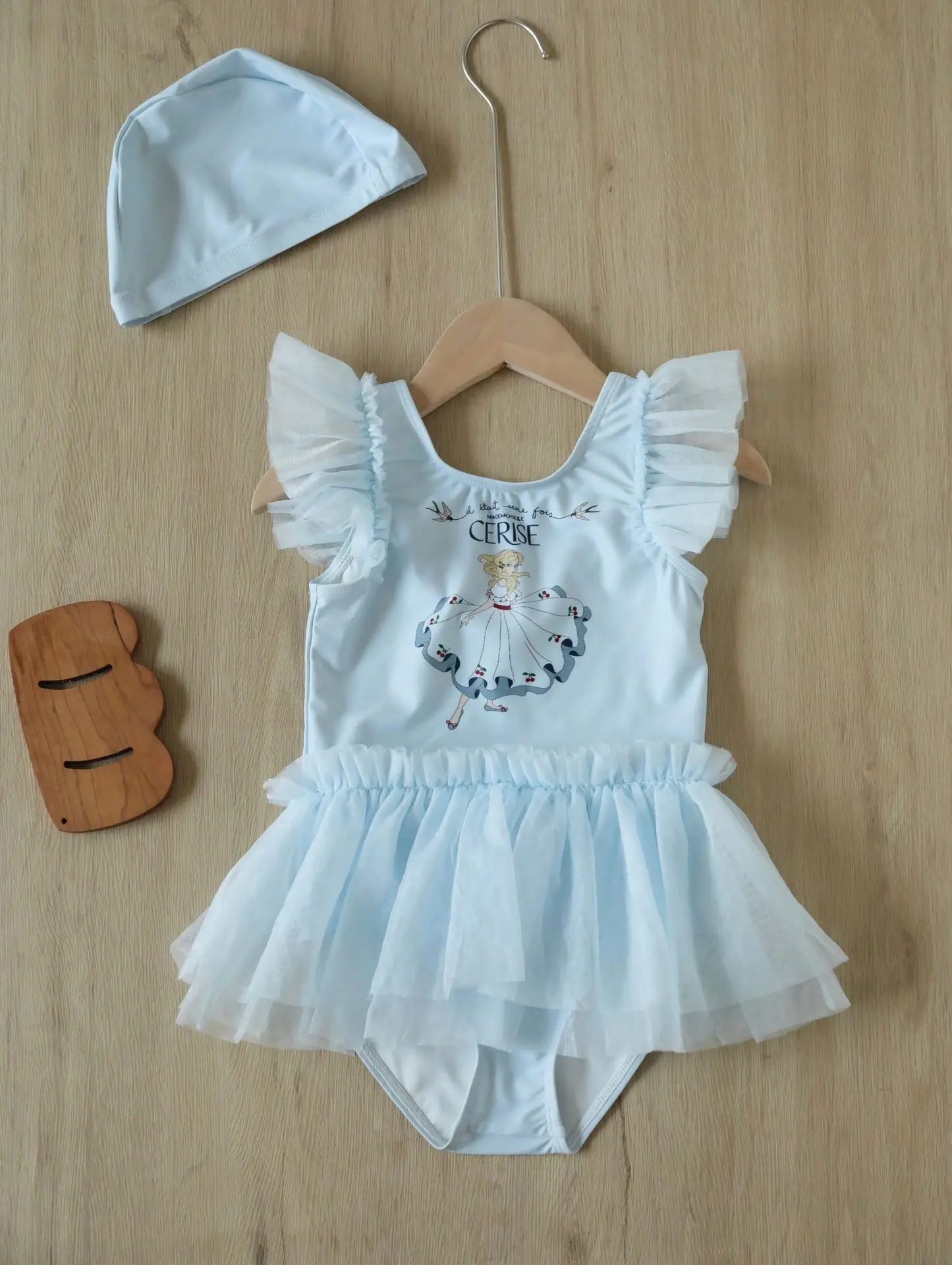 deer jonmi 2026 New Summer Toddlers Girls Princess Cute Swimwear Printed Backless Beach Bikini Children Two-piece Swimsuits - Image 13