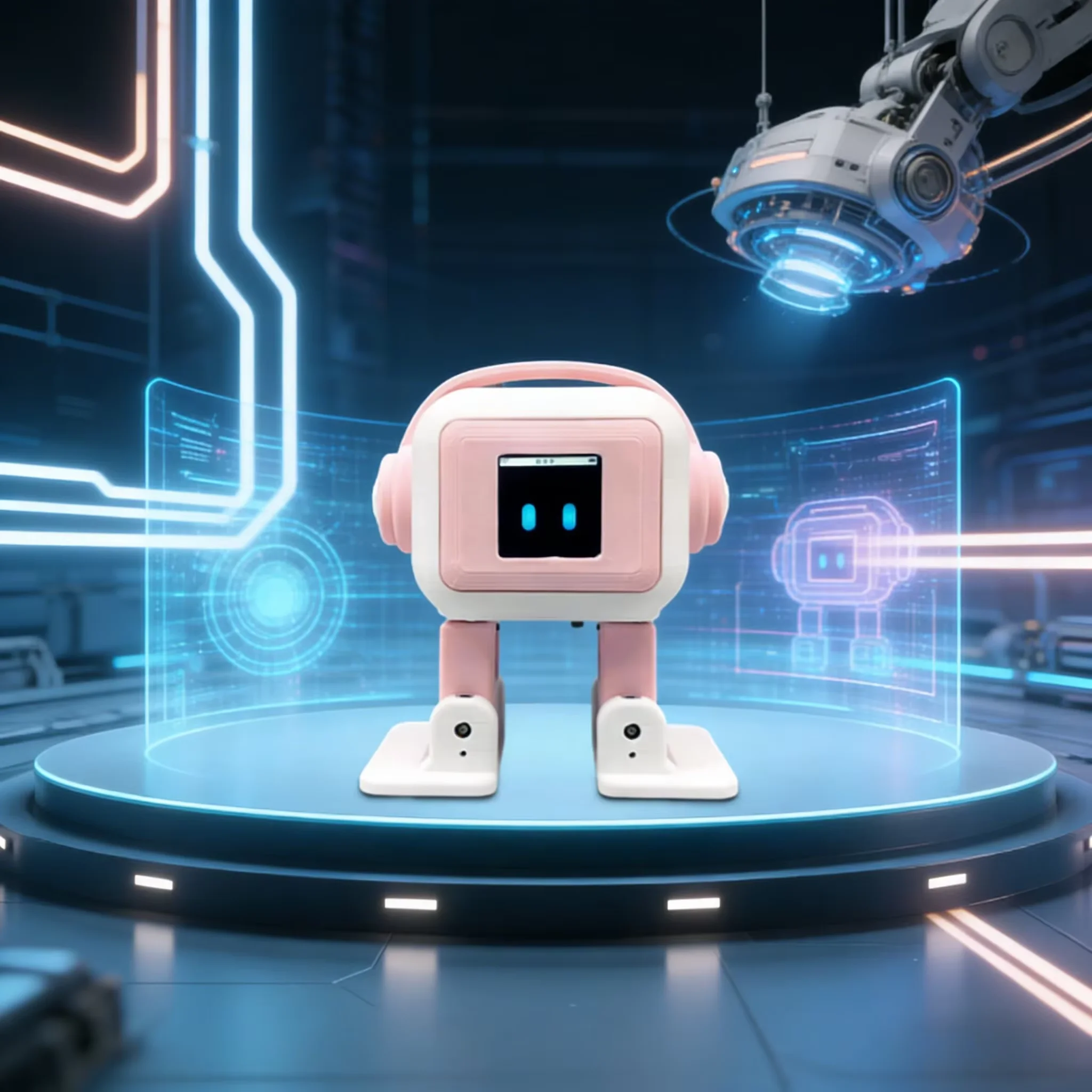 EMO Robot Toy Desktop Pet Intelligent Ai Electronic Accompanying Decoration Electronic Advanced Smart Pet Children's Toys Gift - Image 8