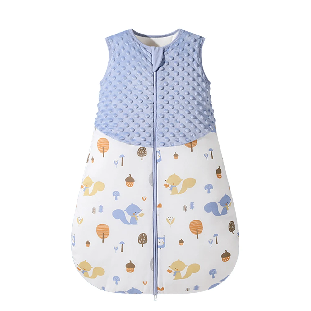 Baby Sleepsack 3-24Months Autumn Baby Sleeping Bag Blanket 1.5Tog Doudou Soft Feeling Starfish Shell Print Vest Style - Image 14