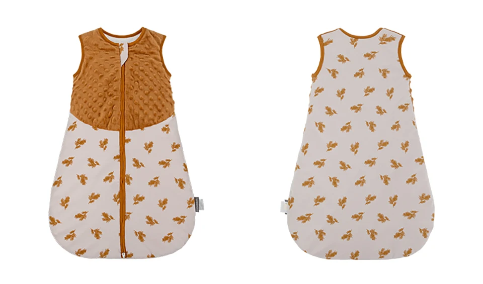 Baby Sleepsack 3-24Months Autumn Baby Sleeping Bag Blanket 1.5Tog Doudou Soft Feeling Starfish Shell Print Vest Style - Image 36