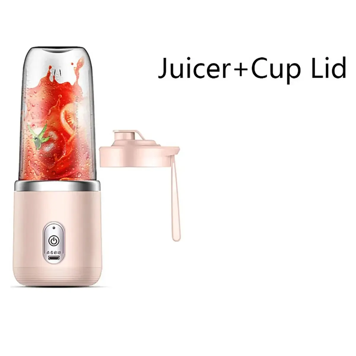 Portable Blender Bottle Electric 6 Blades Multifunction Juice Blender Fresh Juice Smoothie Blender Ice CrushCup Food Processor - Image 7