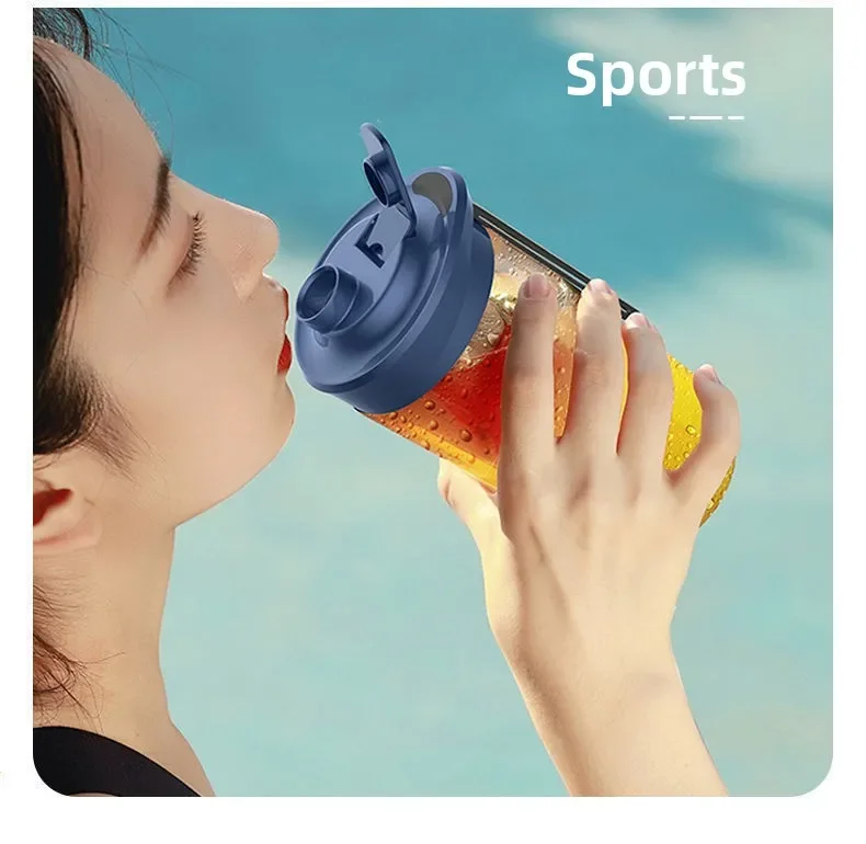 Portable Fruit Juice Blenders Summer Personal Electric Mini Bottle Home Usb 6 Blades Double Cup Juicer Machine For Kitchen - Image 25