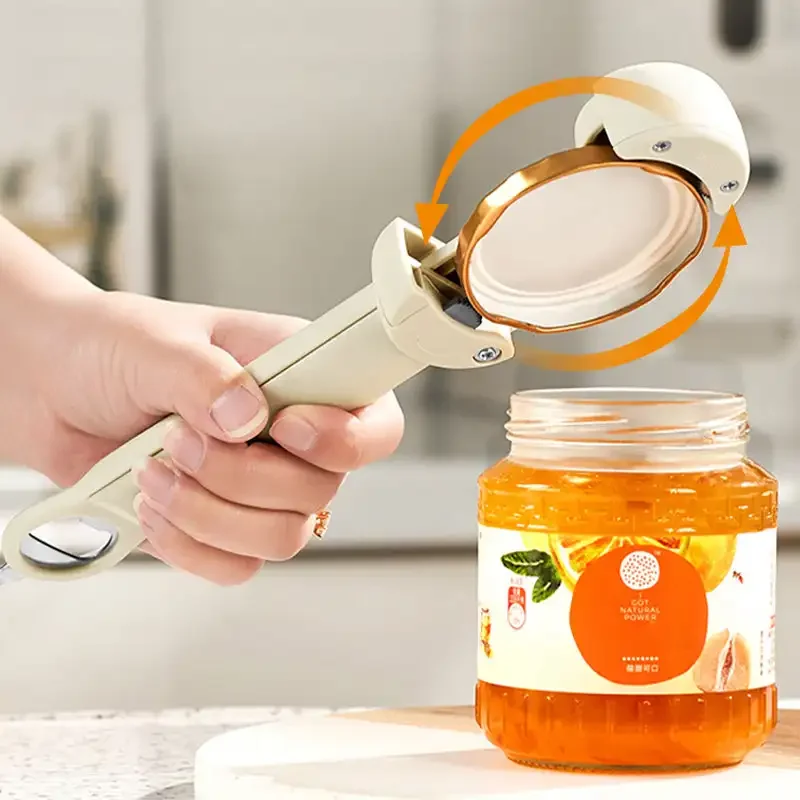 2.5-9.5cm Adjustable Lid Multifunctional Retractable Bottle Opener Stainless Steel Can Opener Wine Beer Opener Kitchen Gadget - Image 11