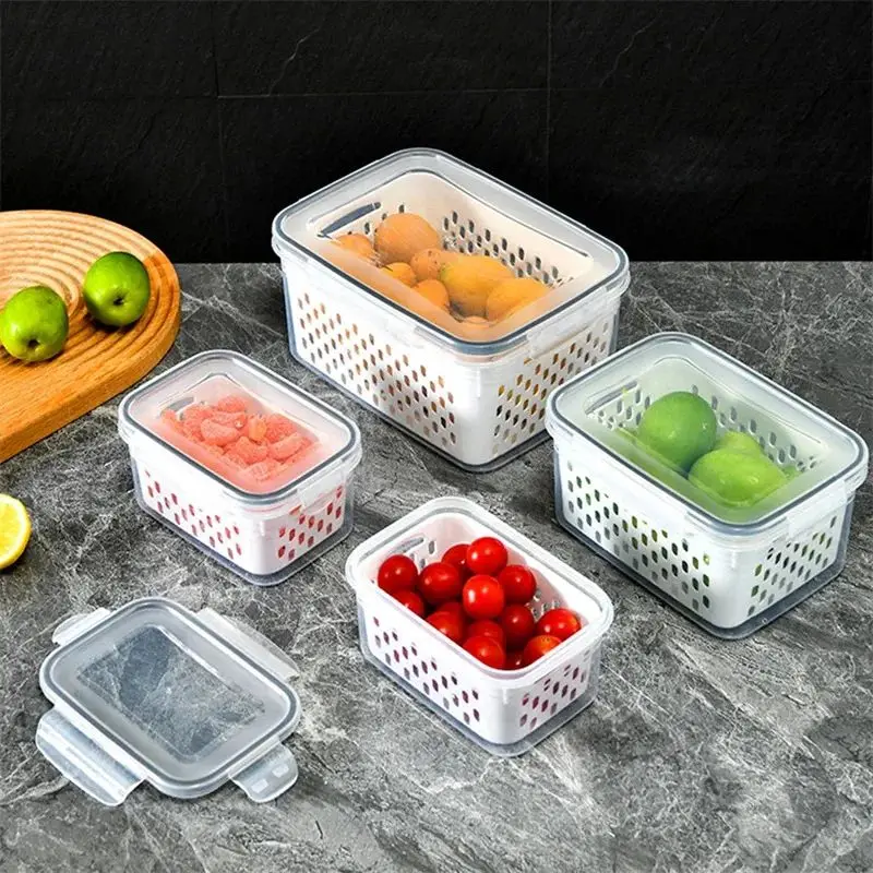 1/2/3pcs Refrigerator Storage Box Fridge Organizer - Image 3