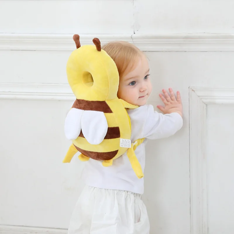 Head Back Protector Baby Protect Pillow Learn Walk Headgear Prevent Injured Safety Pad prevention Fall Cartoon Bee Kids Pillows - Image 19