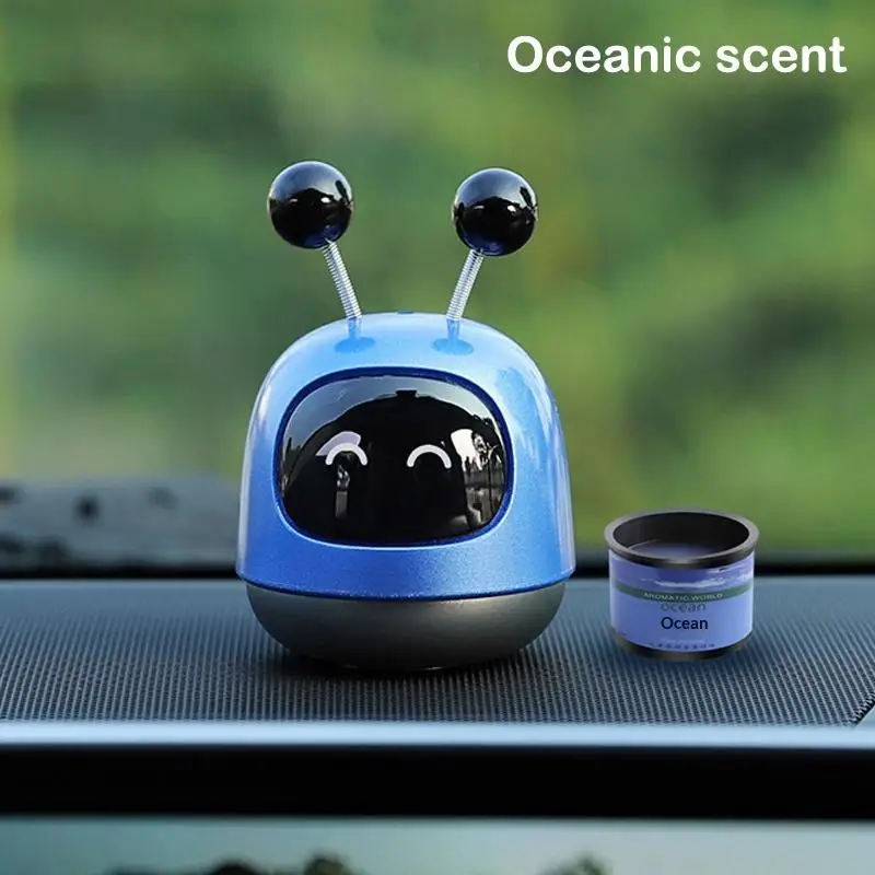 Car Air Freshener Auto Creative Anime Shaking Robot Air Vent Decoration Center Console Outlet Aromatherapy Automotive Interior - Image 10