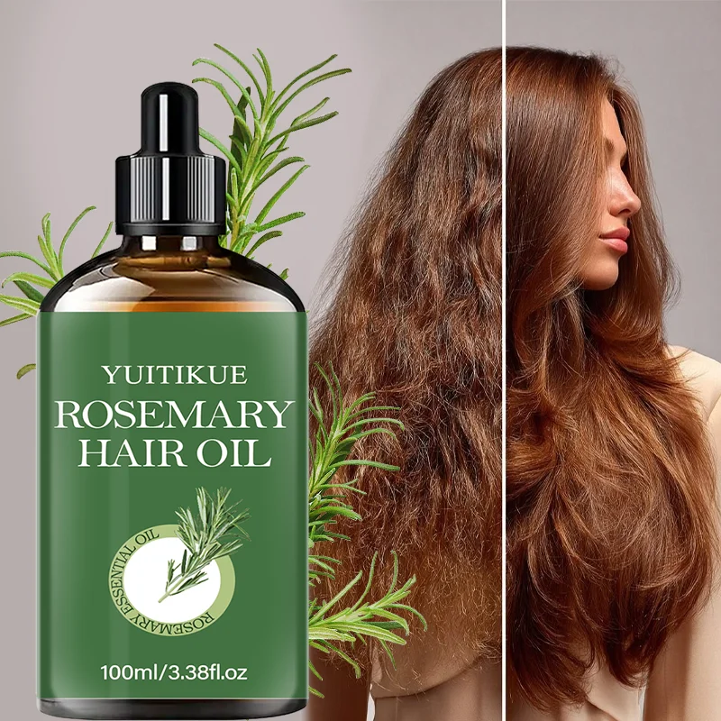 YUITIKUE Rosemary Hair Oil, 100ml Natural Essential Oil for Scalp & Hair Care, Nourishing Treatment - Image 10