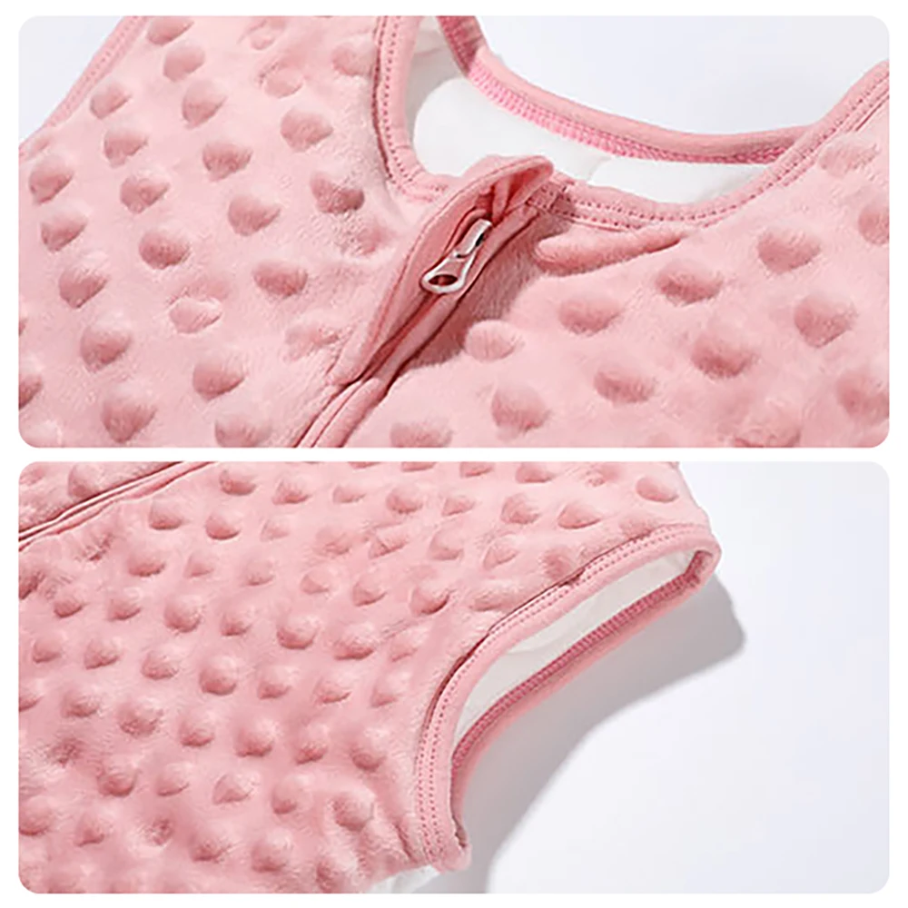 Baby Sleepsack 3-24Months Autumn Baby Sleeping Bag Blanket 1.5Tog Doudou Soft Feeling Starfish Shell Print Vest Style - Image 5