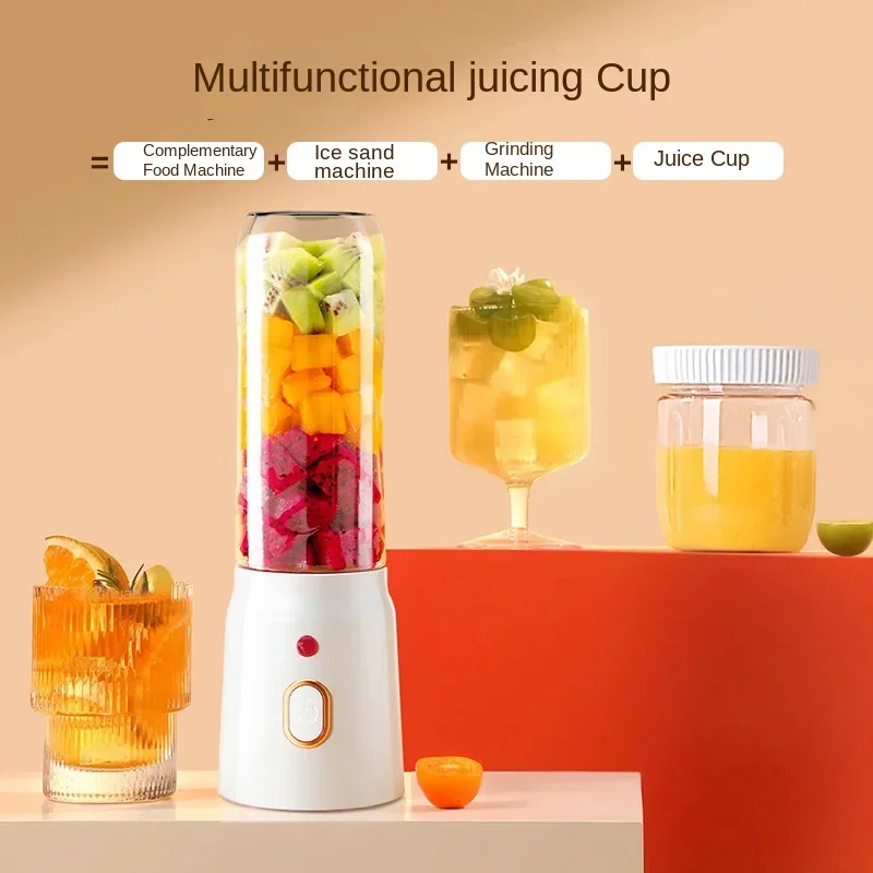 Portable Kitchen Blender Wireless Electric Fruit Juicer Machine For Orange Ice Crushing 10 Blades Auxiliary Food Machine Mixer - Image 3