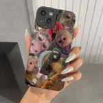 New Creative Monkey Pattern Phone Case For Xiaomi Redmi Note 14 13 12 Pro Plus 13 12S 12 11S 11 10S 14C 13C 12C Candy Soft Cover