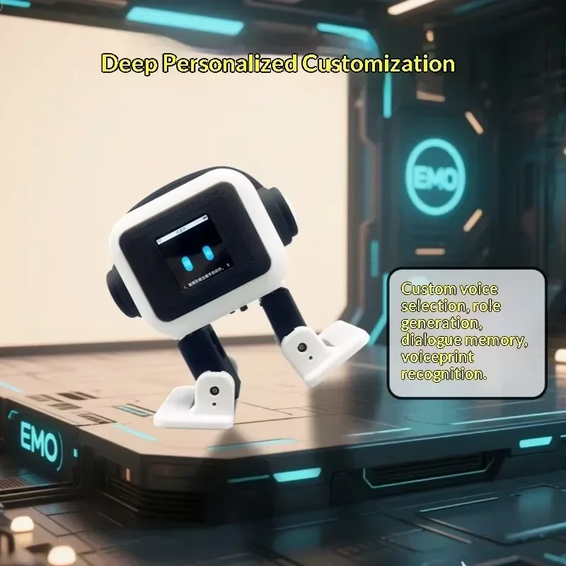 EMO Robot Toy Desktop Pet Intelligent Ai Electronic Accompanying Decoration Electronic Advanced Smart Pet Children's Toys Gift - Image 10