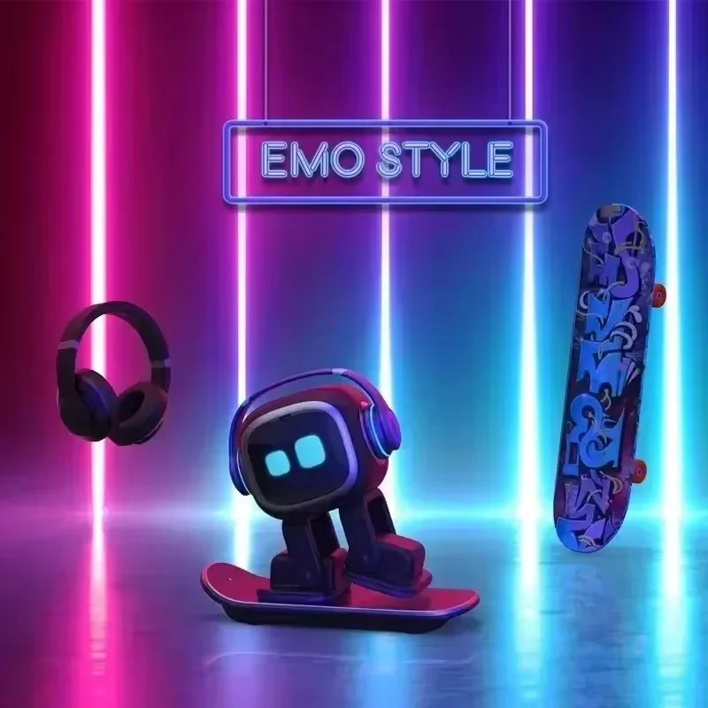 EMO Robot Toy Desktop Pet Intelligent Ai Electronic Accompanying Decoration Electronic Advanced Smart Pet Children's Toys Gift - Image 6