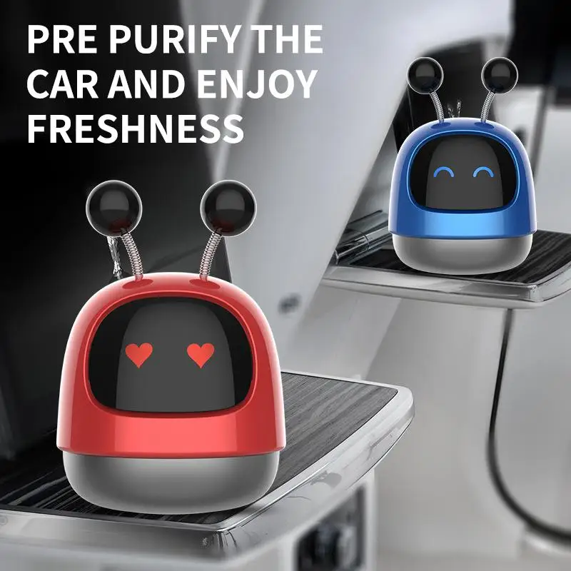 Car Air Freshener Auto Creative Anime Shaking Robot Air Vent Decoration Center Console Outlet Aromatherapy Automotive Interior - Image 15