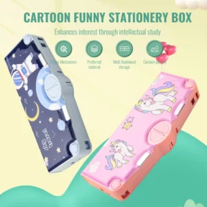 Kawaii Pencil Cases Multifunction Cute Pen Box Back to School Office Supplies For Girl