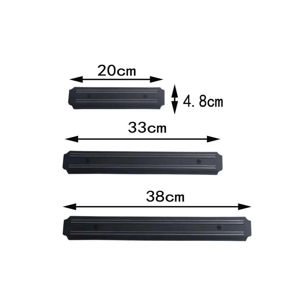 13 Inch Magnetic Knife Holder Wall Mounted Stainless Steel Magnetic Knife Strip Strong Powerful Knifes Rack Storage Kitchen Bar - Image 18