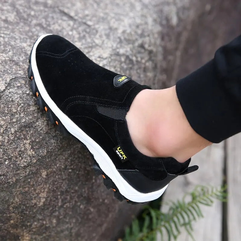 Men Shoes Outdoor Sneakers Walking Shoes Comfortable Shoes For Male Footwear Climbing Hiking Shoes For Men - Image 6