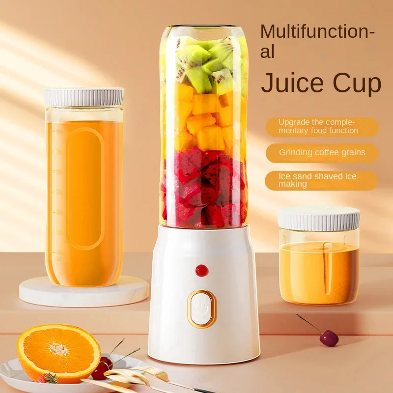 Portable Kitchen Blender Wireless Electric Fruit Juicer Machine For Orange Ice Crushing 10 Blades Auxiliary Food Machine Mixer - Image 2