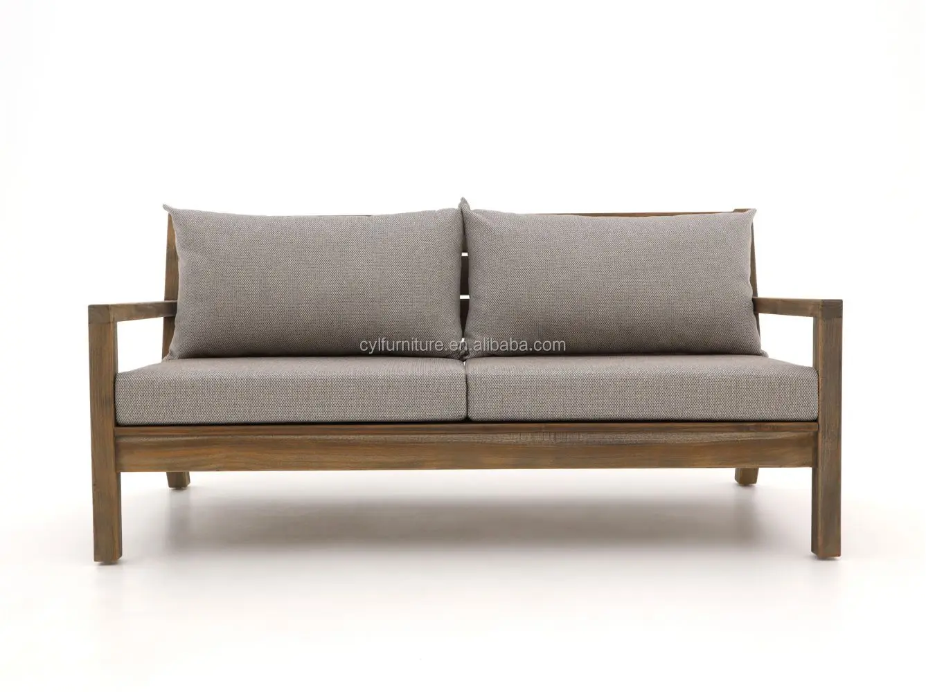 Custom Modern Luxury Outdoor Garden Furniture Sofa Teak Wood Patio Outdoor Furniture Sets - Image 8