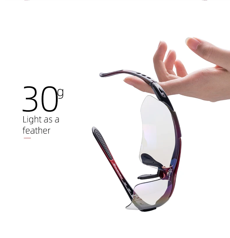 ROCKBROS Cycling Polarized glasses Bike Sunglasses Outdoor Sports Sunglasses MTB PC Goggles Eyewear 5/3 Lens Bicycle Accessory - Image 24