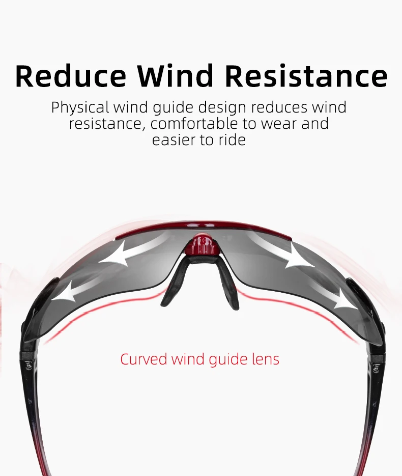 ROCKBROS Cycling Polarized glasses Bike Sunglasses Outdoor Sports Sunglasses MTB PC Goggles Eyewear 5/3 Lens Bicycle Accessory - Image 23