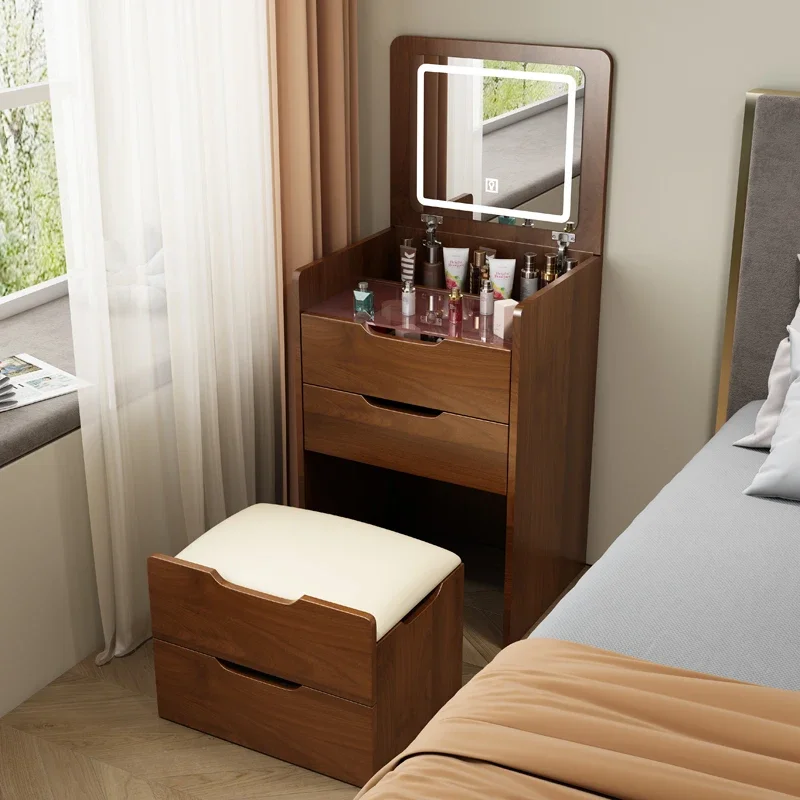 Vanity Accent Dressers Bedroom Mirror Wooden Organizer Nightstands Dressers Salon Penteadeiras De Maquiagem Dresser Furniture - Image 3